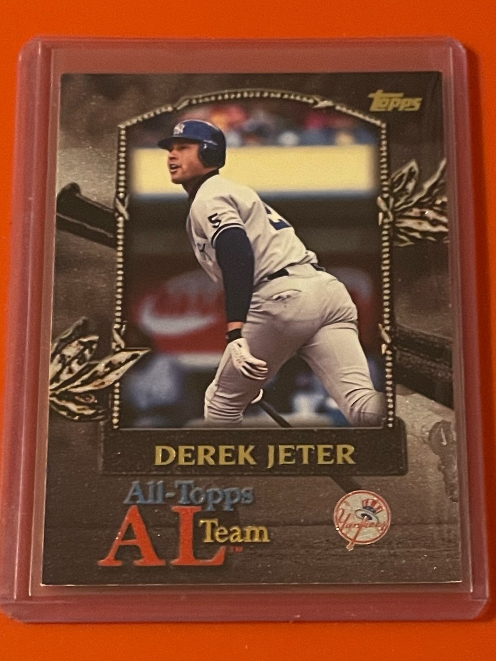 Derek Jeter #AT16 2000 Topps [All-Topps Team] Baseball Trading Card